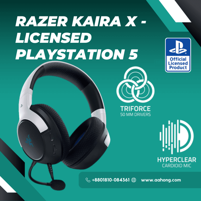 Razer Kaira X Licensed Playstation 5