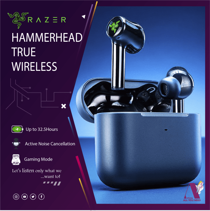 RAZER HAMMERHEAD TRUE WIRELESS NEW EDITION